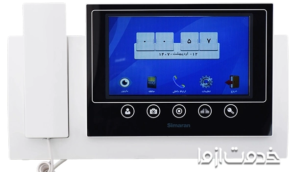 خرابی دکمه‌ها و صفحه لمسی آیفون تصویری سیماران